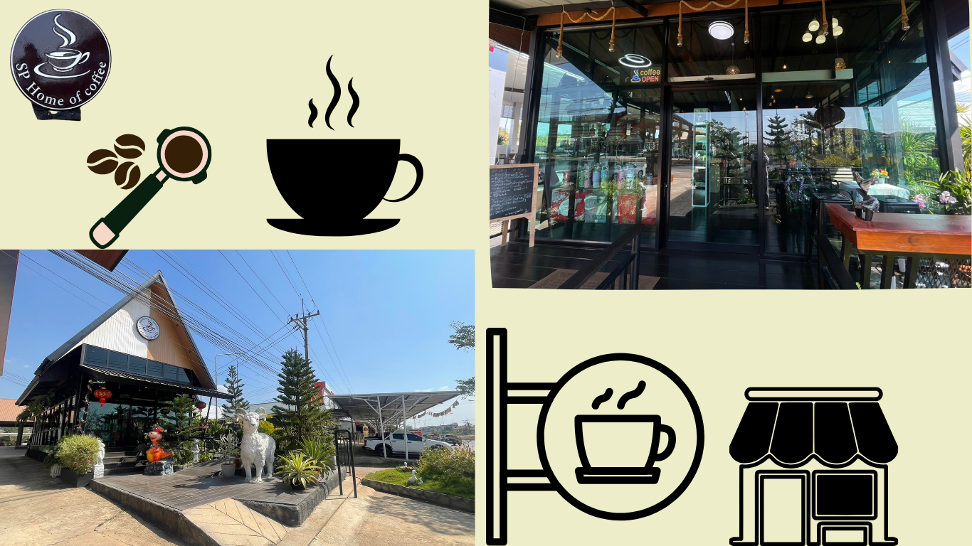 ร้านนั่งเล่นสากเหล็ก สบายๆ สไตล์คาเฟ่ กาแฟ เครื่องดื่ม อาหาร